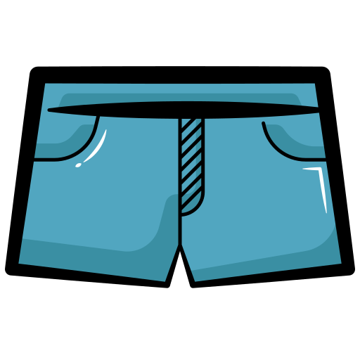 pantalones cortos icono gratis