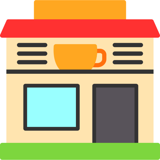cafetería icono gratis