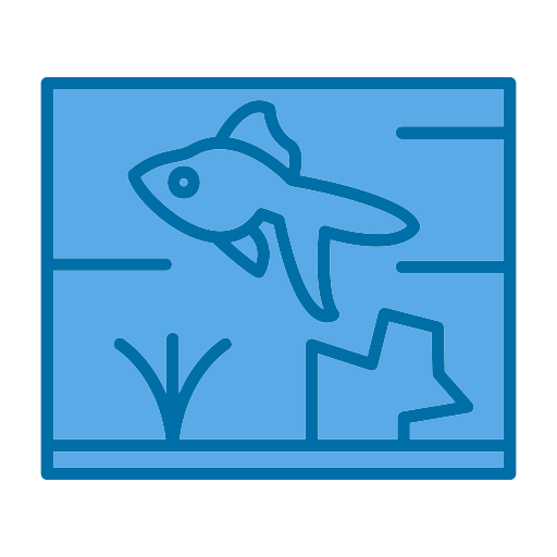 Aquarium Generic color lineal-color icon
