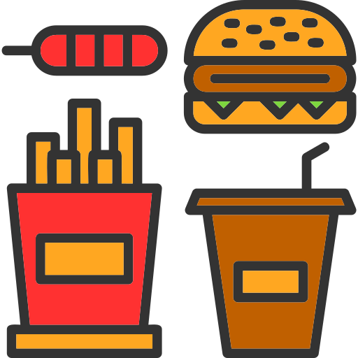 comida rápida grátis ícone