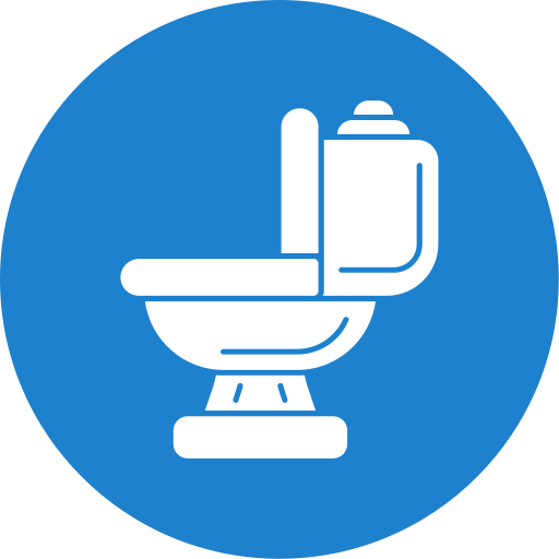 Toilet Generic color fill icon