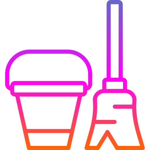 Cleaning tool Generic gradient outline icon