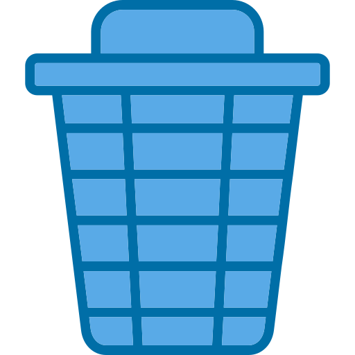 contenedor de basura icono gratis