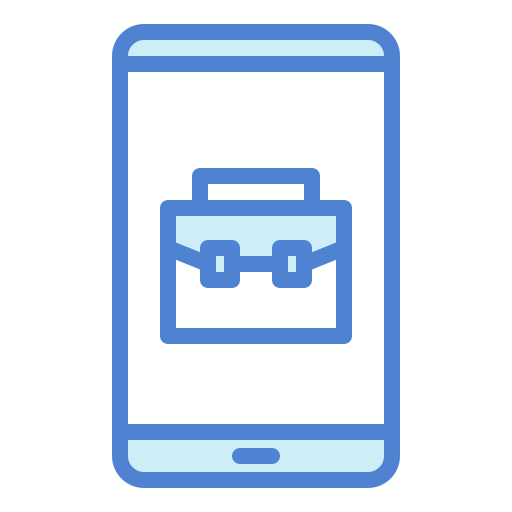 maletín icono gratis