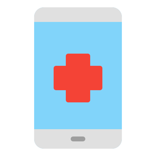 Medical app free icon