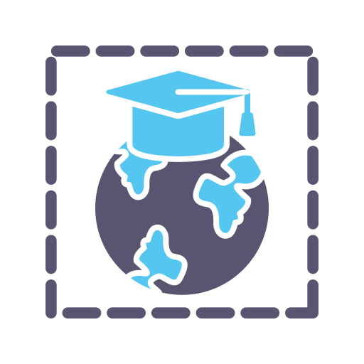 educação global grátis ícone