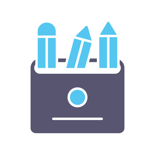 lápices icono gratis