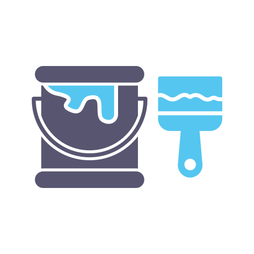 cepillo de pintura icono gratis