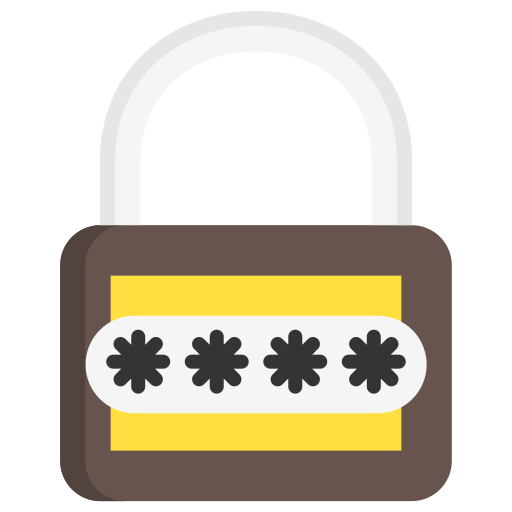 Password Generic color fill icon