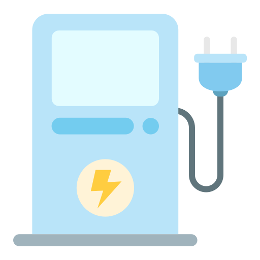 Carga electrica icono gratis