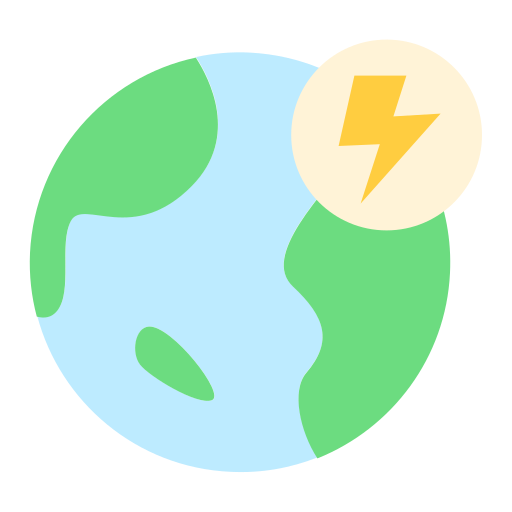 Earth Generic color fill icon