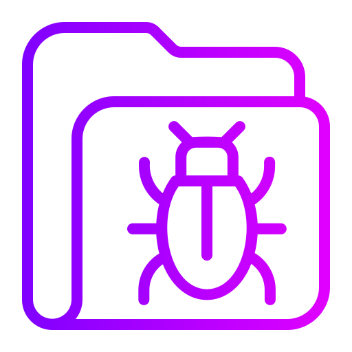 Infected Folder free icon Infected Folder free icon