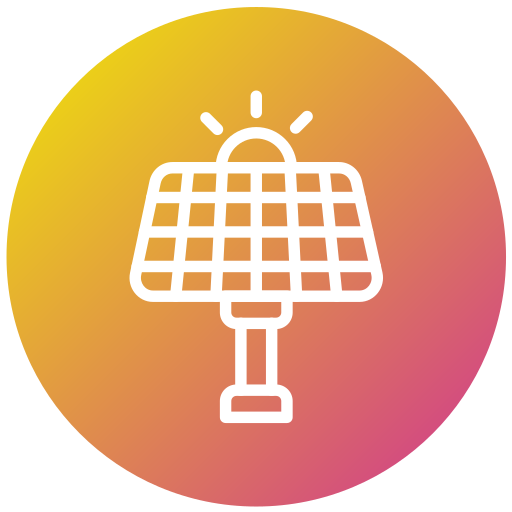 panel solar icono gratis