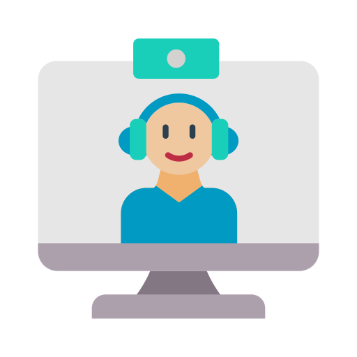 Videocall - Free education icons