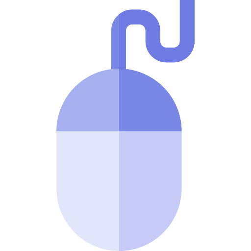 Mouse Basic Straight Flat icon