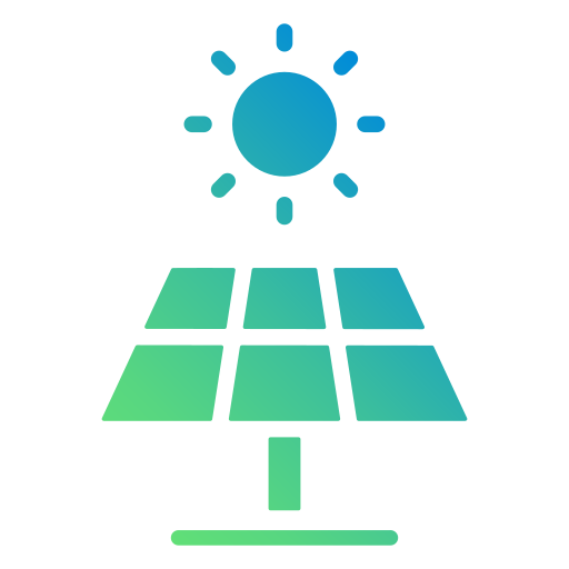 energía solar icono gratis