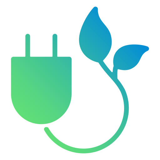 Énergie verte Icône gratuit Énergie verte Icône gratuit