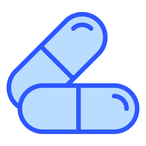 Pill Generic color lineal-color icon