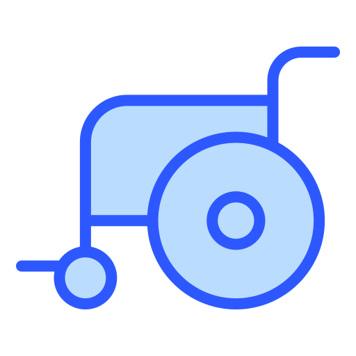 Wheelchair Generic color lineal-color icon