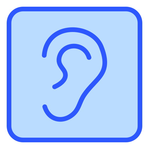 oreille Icône gratuit oreille Icône gratuit