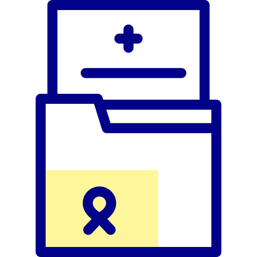 archivo médico icono gratis