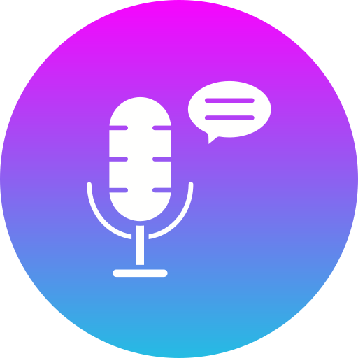 Podcast Generic gradient fill icon