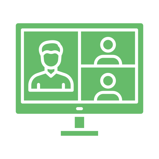 Видео-конференция бесплатно иконка