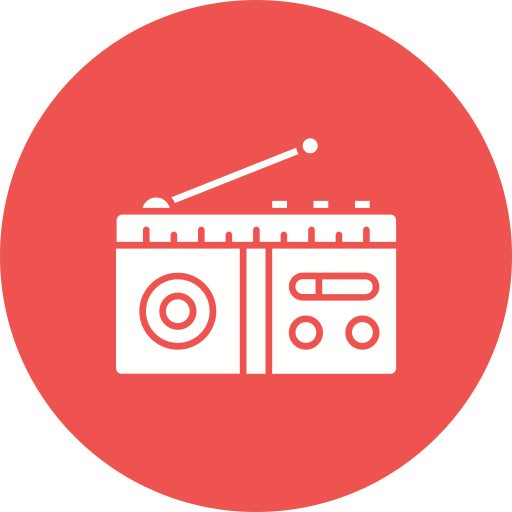 Radio - free icon