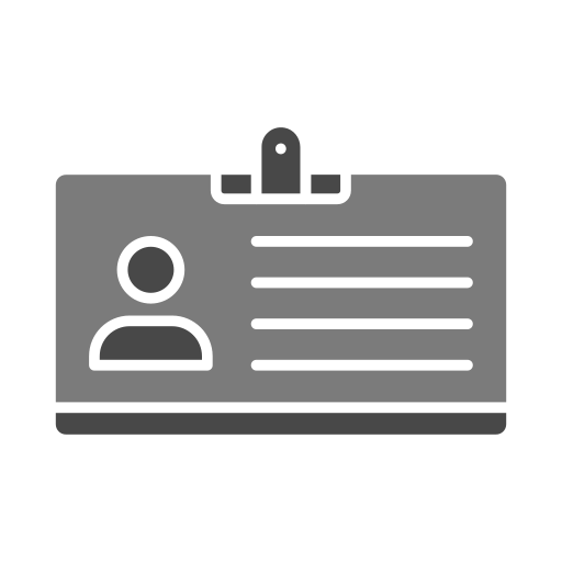 ID card free icon ID card free icon
