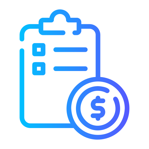 Financial plan Generic gradient outline icon