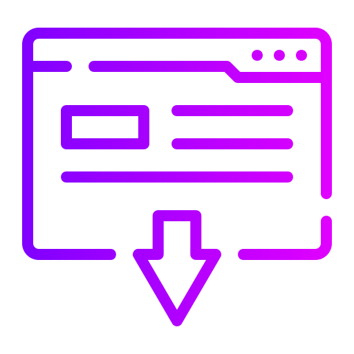 Landing page free icon Landing page free icon
