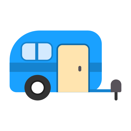 Caravan Generic color fill icon