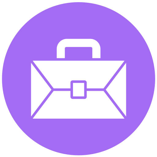 maletín icono gratis