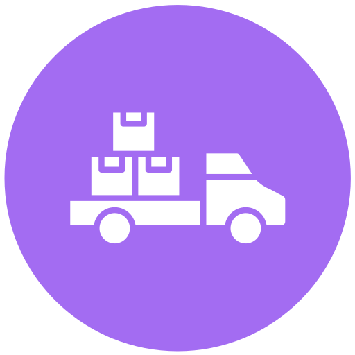 Delivery truck - free icon