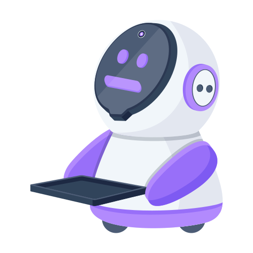 asistente de robot icono gratis