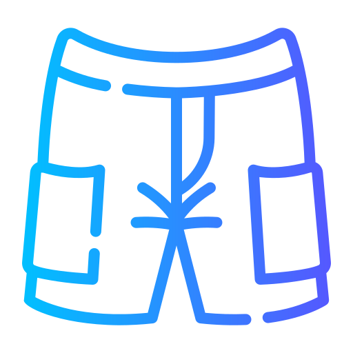 pantalones cortos icono gratis