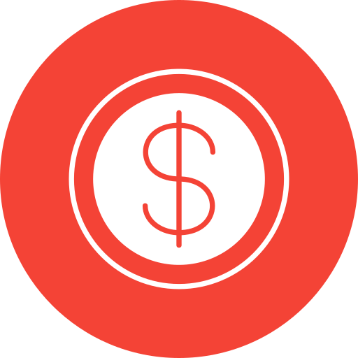 Dollar free icon