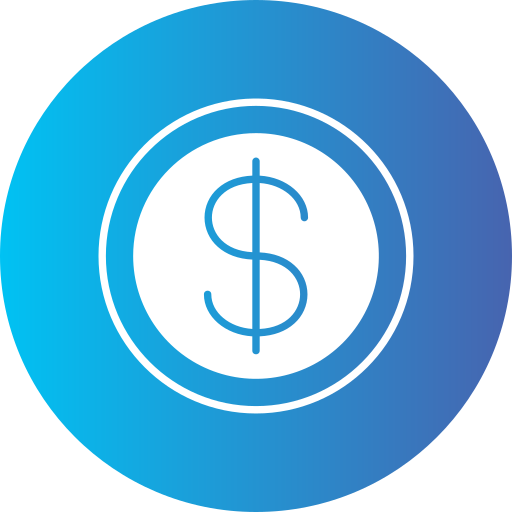 Dollar free icon