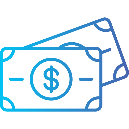 Money Generic gradient outline icon