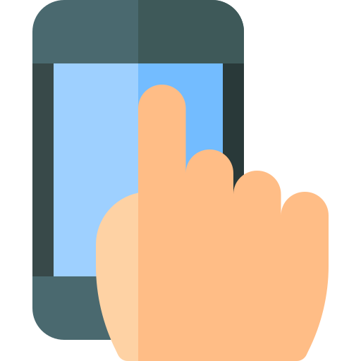 Smartphones Basic Rounded Flat icon