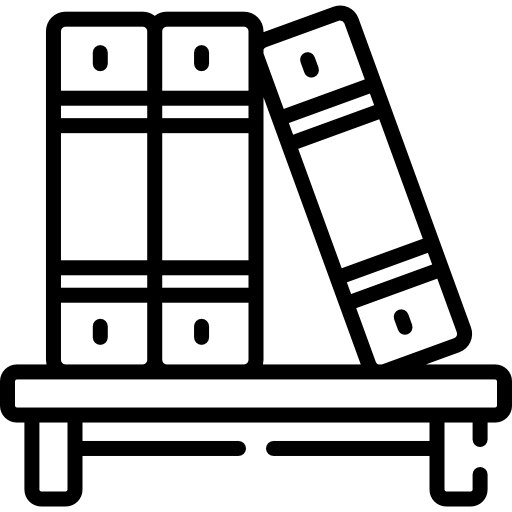 Книжная полка бесплатно иконка