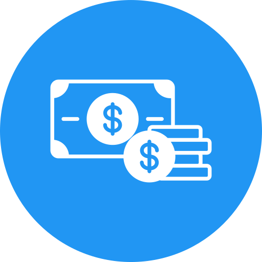 Dollar Generic color fill icon