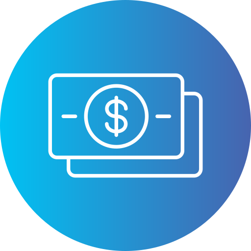 Dollar free icon