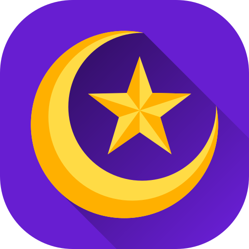 luna y estrellas icono gratis