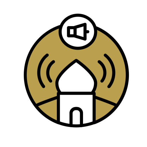 Adzan icono gratis