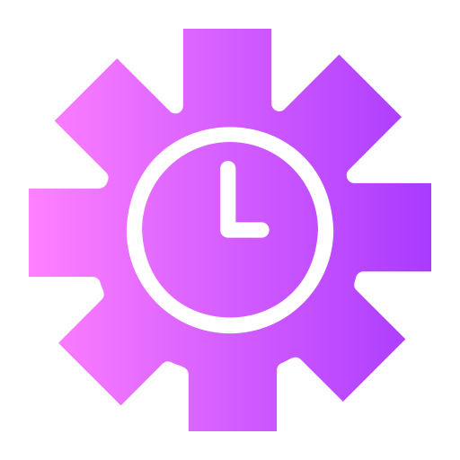 gestión del tiempo icono gratis
