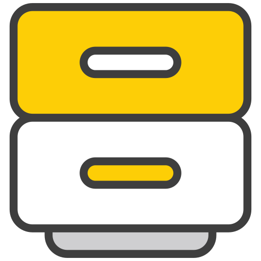 Drawer Generic Color Lineal-color Icon