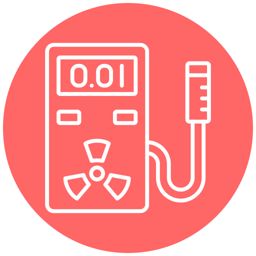 Geiger counter Generic color fill icon