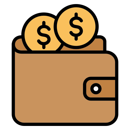 cartera icono gratis