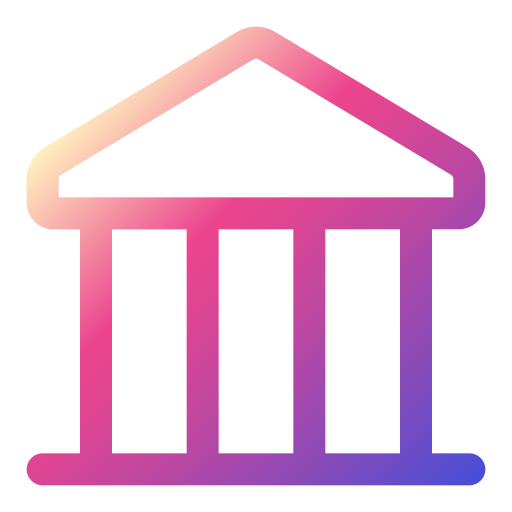 Bank Generic gradient outline icon